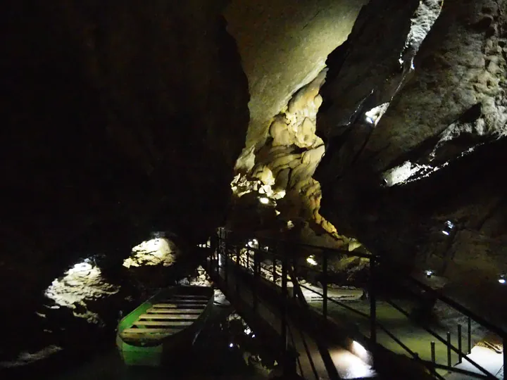 Caves of Remouchamps (Belgium)